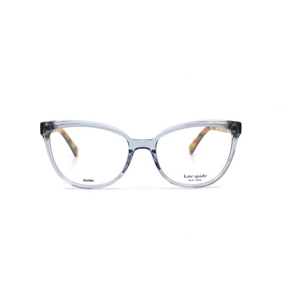NEW KATE SPADE LUCINDA KB7 TRANSPARENT GREY AUTHENTIC EYEGLASSES FRAME - Picture 3 of 12